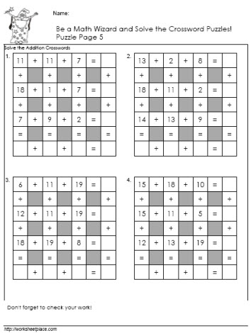 Addition-Crossword-Puzzle-5