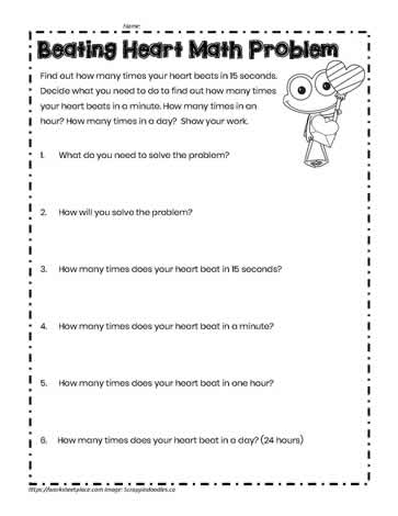 Heart Beat Problem Worksheet