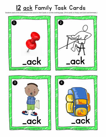 ack Task Cards