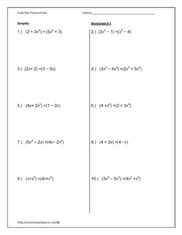 Polynomials-Addition-1