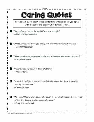 Caring Quotes