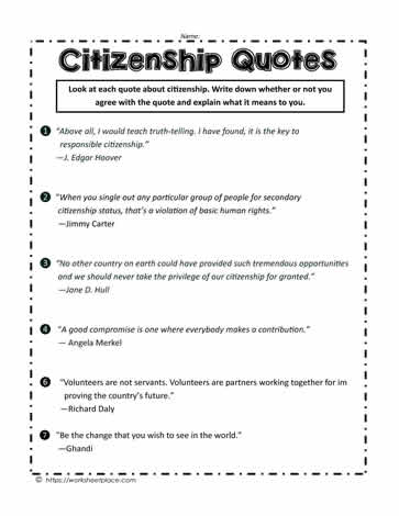 Citizenship Quotes