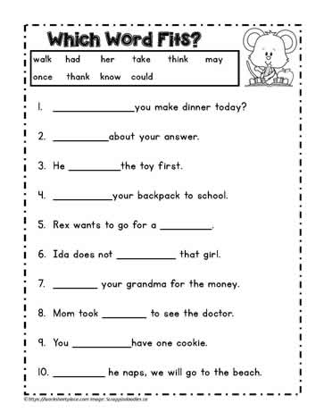 worksheet for a 6 year old a worksheet blog