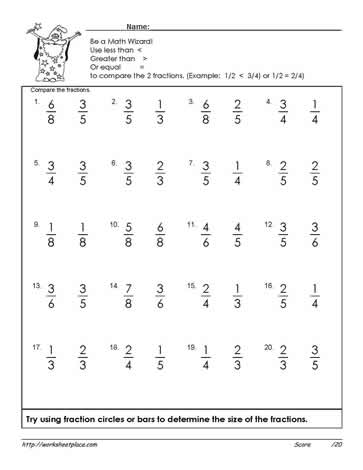Compare-Fractions-Worksheet-2