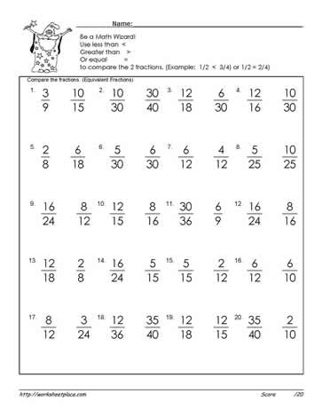Compare-Fractions-Worksheet-2