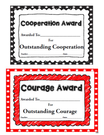 Cooperation Award