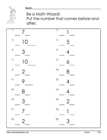 Count to 10 Worksheet 14