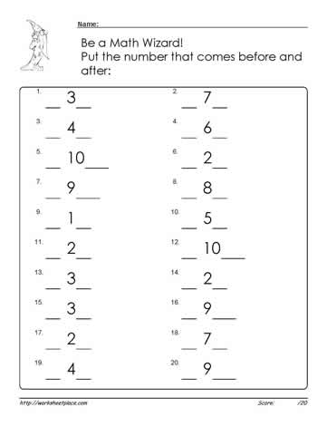 Count to 10 Worksheet 15