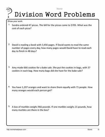 Three and 4 Digit Word Problems