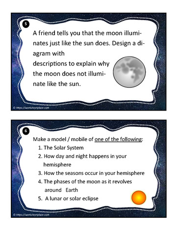 Earth and Space Task Cards 5-6