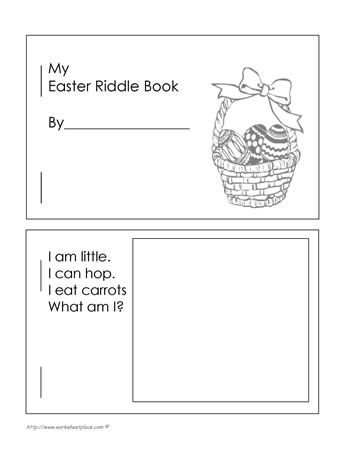 Easter Riddle Booklet
