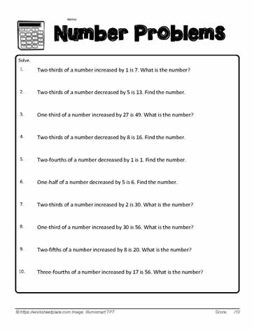 Fractional Number Problems