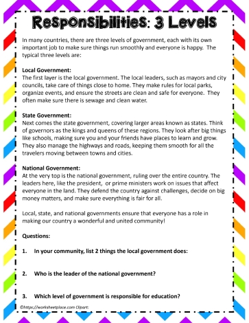 Government 3 Levels