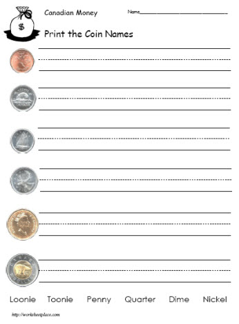 Print the Name of the Coins
