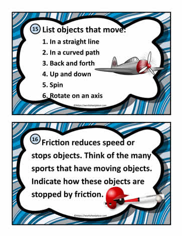 Motion and Stability Task 15-16
