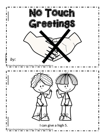 Booklet - No Touch Greetings