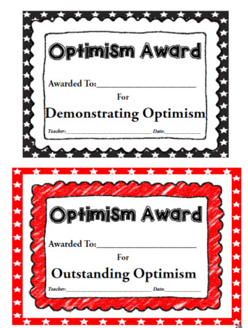 Optimism Award