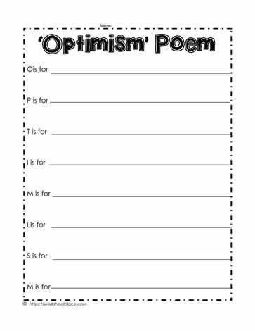 Optimism Poem