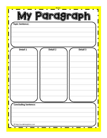 My Paragraph Organizer with Lines