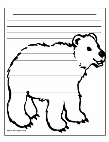 Bear Shape Book