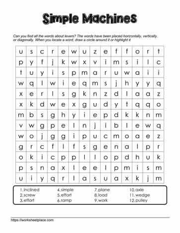 Simple Machine Word Search