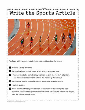 Write About Sports