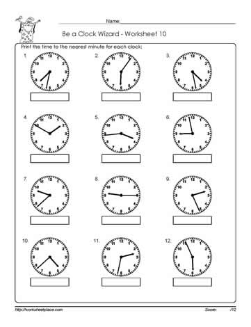 Telling-Time-To-The-Minute-Worksheet-j