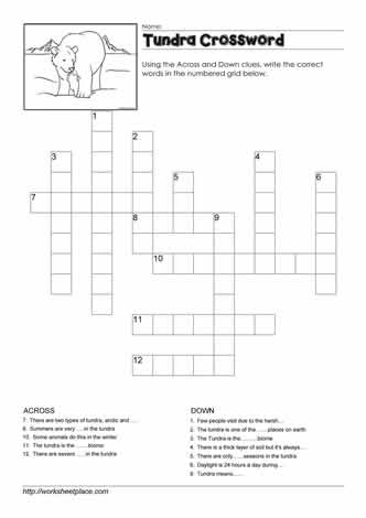 Tundra Crossword