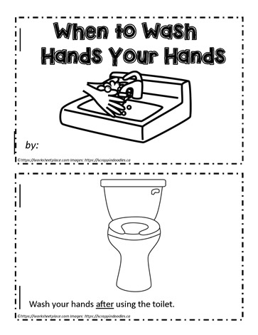 Handwashing Booklet to Make