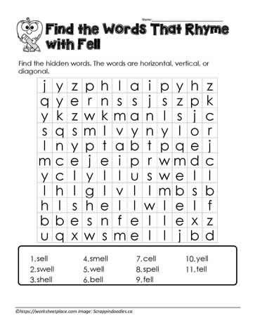 ell Word Search