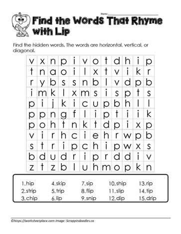 ip Word Search
