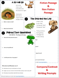2nd Grade Paired Passages Worksheets