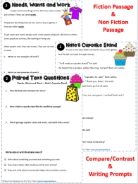 2nd Grade Paired Passages Worksheets