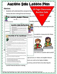 Auction Sale Lesson
