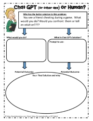 Artificial Intelligence Teaching Activities Worksheets
