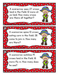 Addition task cards to 50