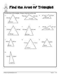 Area of Triangles 