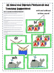 Blend and Digraph Flashcards