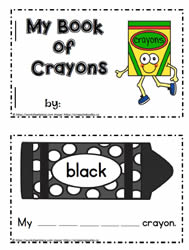 Color Crayon Booklet