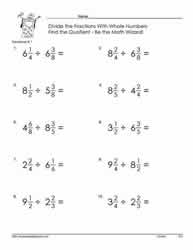 Divide Mixed Number Fractions-1
