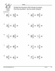 Divide Mixed Number Fractions-2