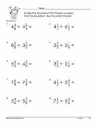 Divide Mixed Number Fractions-5