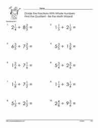 Divide Mixed Number Fractions-6