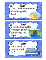 Earth Process Task Cards