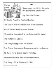 Easter Story Starters