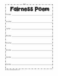 Fairness Poem