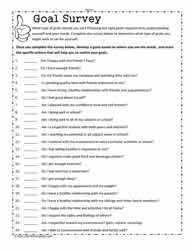 Adults for goal worksheets setting 11 Helpful