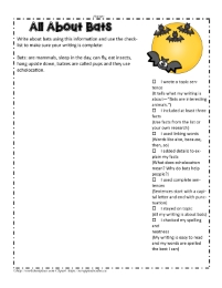 Halloween Informational Writing