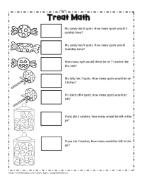 Halloween Treat Math