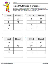 Input Output Worksheet 8